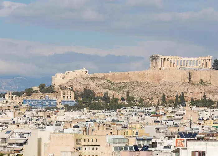 Breathtaking Acropolis View From An Elegant 3Br Apt